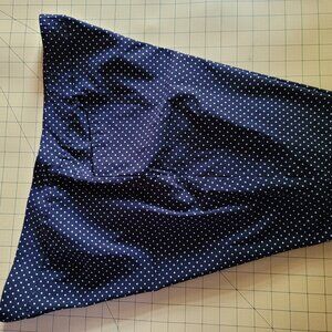 Time & Tru Black & White Polka Dot Spandex Shorts Plus Size Misses 20 2XL